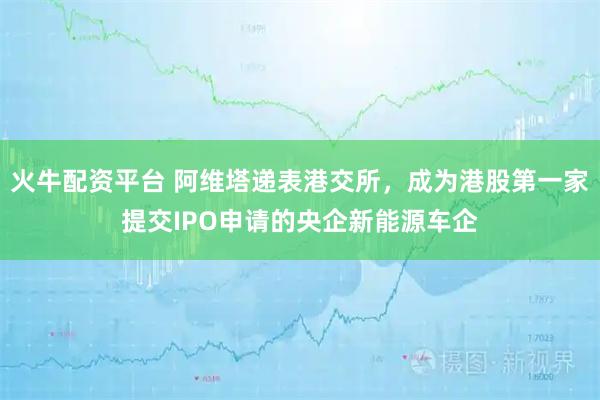火牛配资平台 阿维塔递表港交所，成为港股第一家提交IPO申请的央企新能源车企