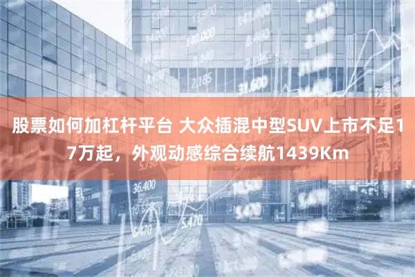 股票如何加杠杆平台 大众插混中型SUV上市不足17万起,外观动感综合续航1439Km